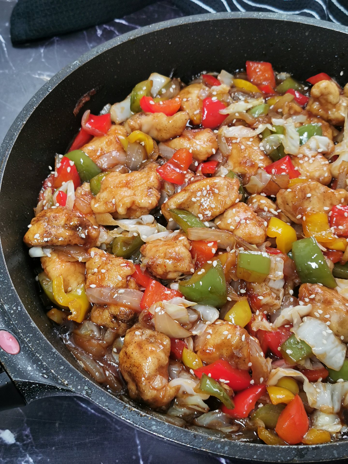 חזה עוף ברוטב סויה