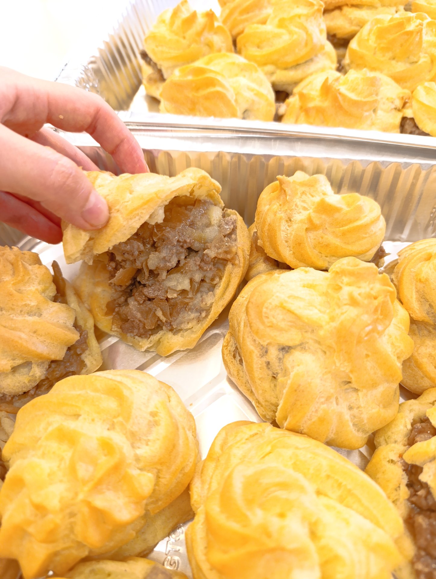 פחזניות במילוי בקר